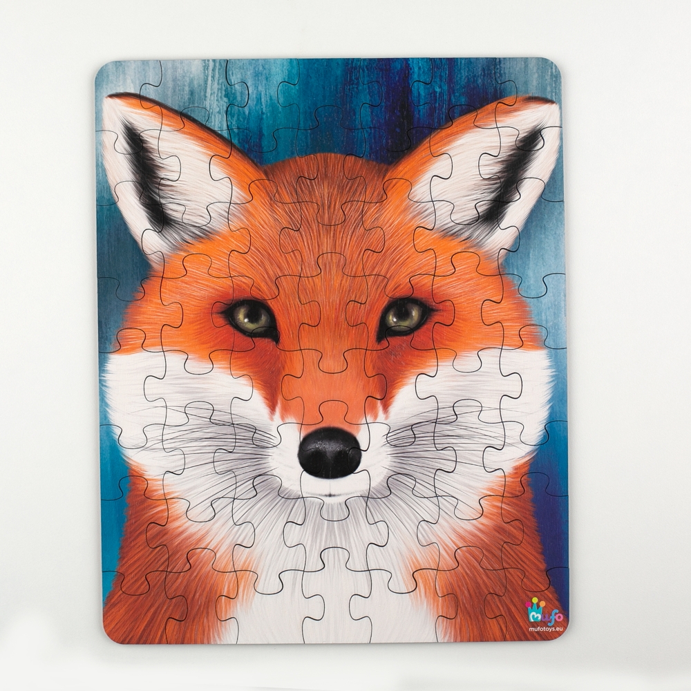 Puzzle Líška – portrét