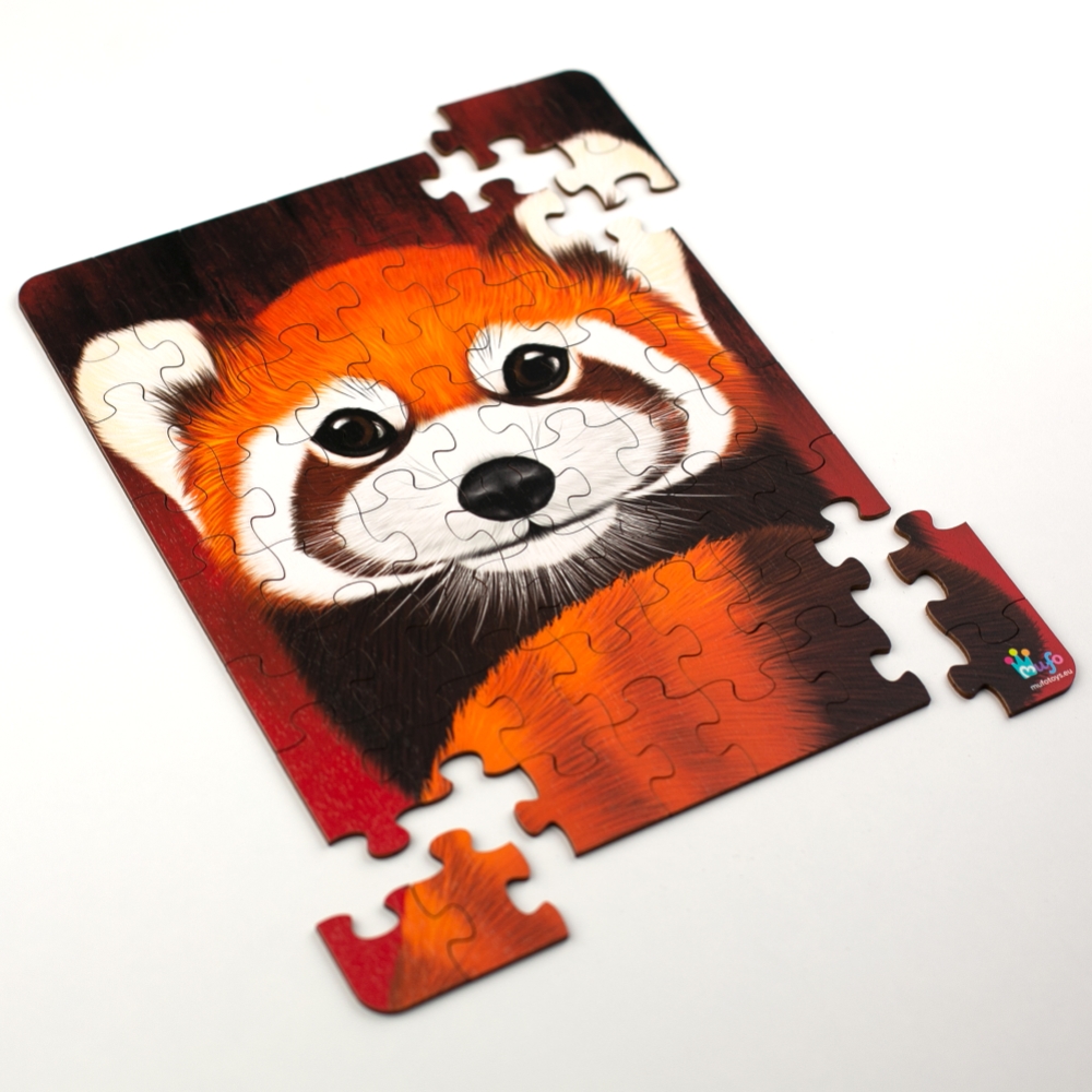 Puzzle Červená panda – portrét